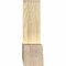 Ekena Millwork Portland Rough Sawn Timber Gable Bracket, Douglas Fir, 84"W x 14"H x 4"D x 4"F, 4/12 Pitch GBW084X14X0404POR00RDF - alternate 4